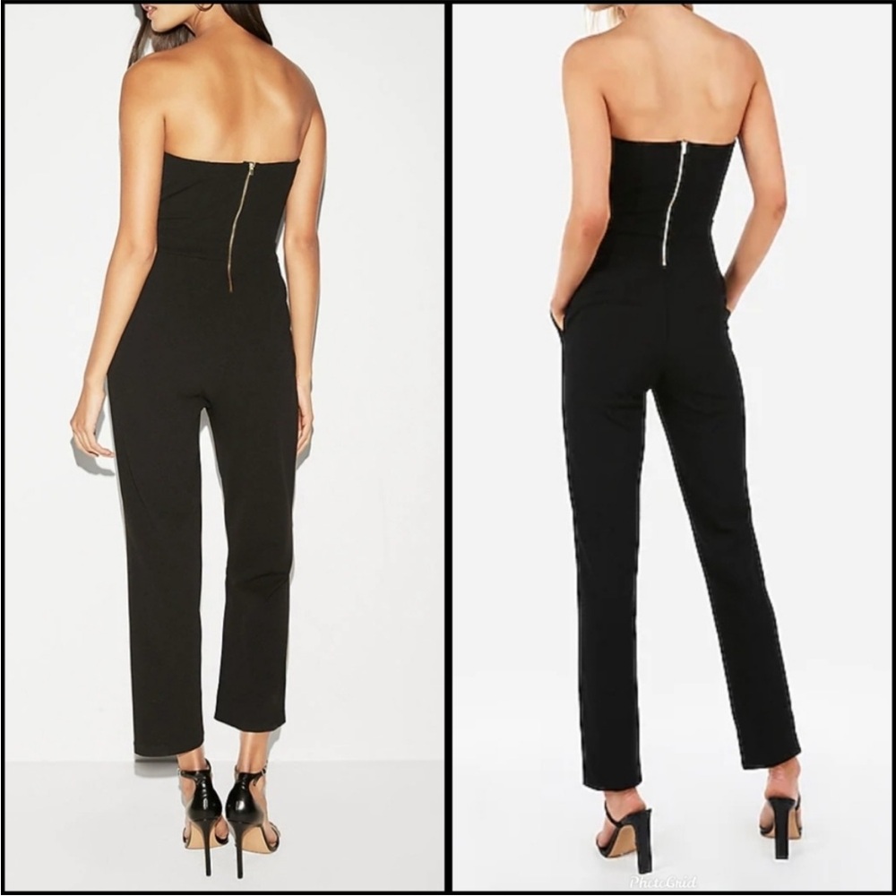 EXPRESS STRAPLESS JUMPSUIT - Picture 2 of 3